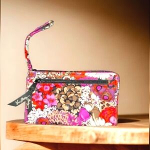 Vera Bradley Quilted Wristlet Wallet